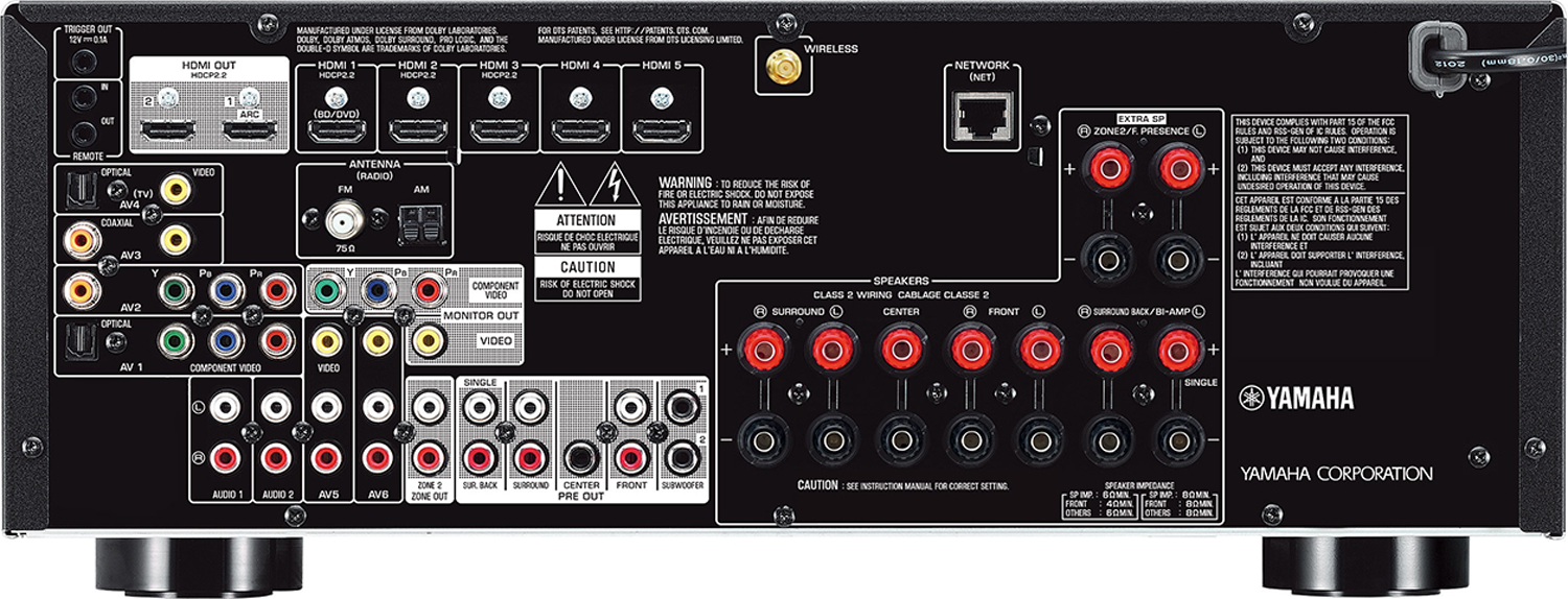 YAMAHA TSR-7790 7.2 x 95 Watts A/V Receiver Same As RX-V779