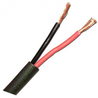 ETHEREAL 16-2C-B-BLK 500ft 16/2 CL3 High Strand Speaker Wire Black