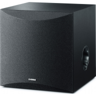 YAMAHA NS-SW100 10" 100 Watt Powered Subwoofer Black