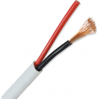 ETHEREAL 16-2C-W-PL 100ft 16/2 High Strand Plenum Speaker Wire White