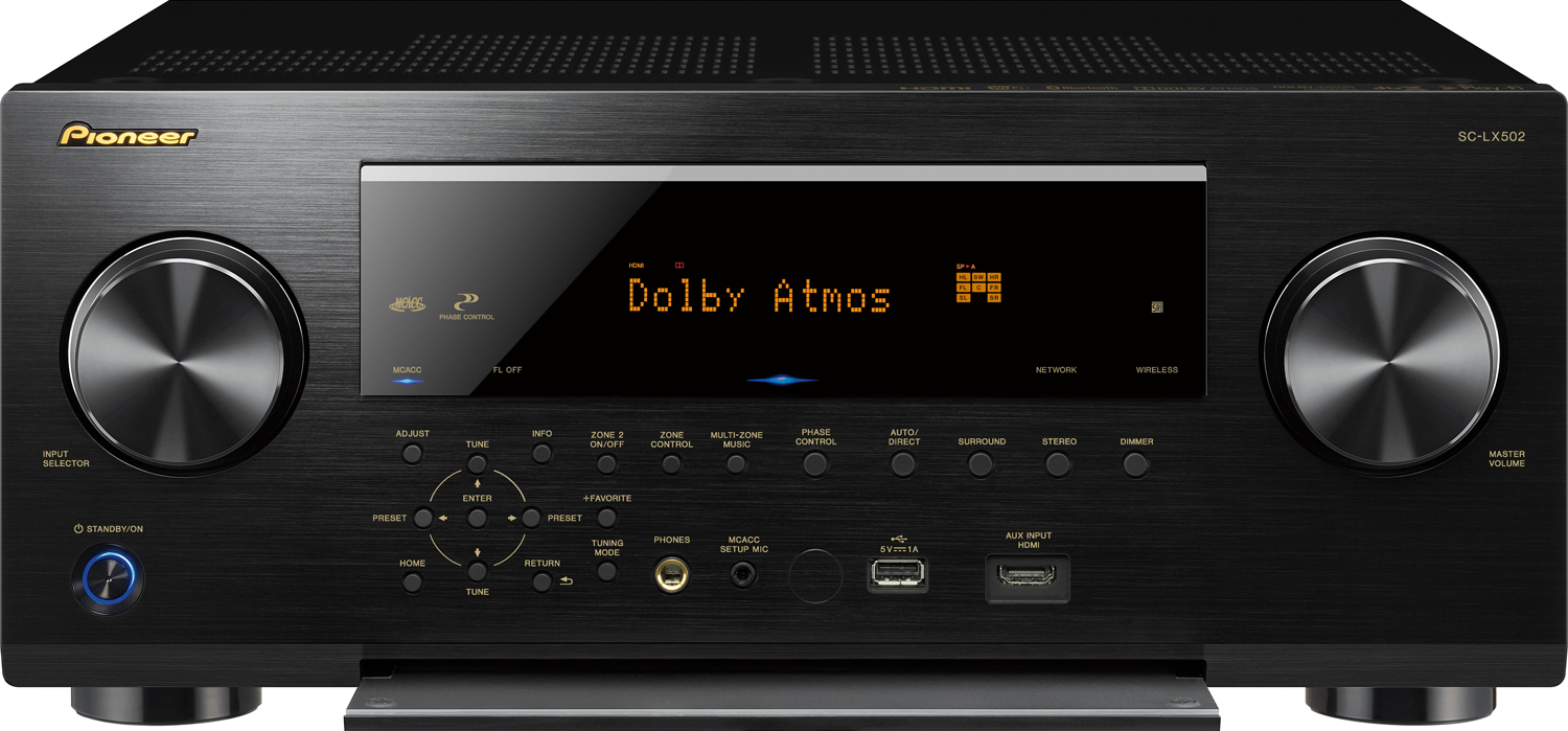 PIONEER Elite SC-LX502 7.2-Ch x 120 Watts A/V Receiver | Accessories4less