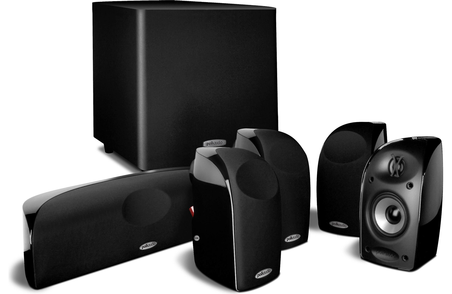POLK AUDIO Blackstone TL1600 Home Theater Speaker System Black