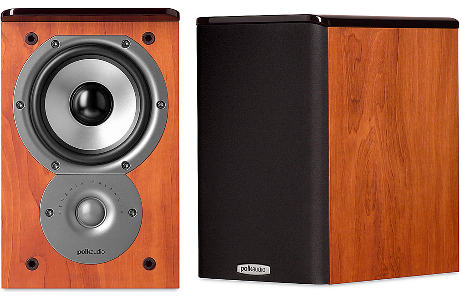 POLK AUDIO TSi100 5.25" 2Way Bookshelf Speaker Cherry Pair