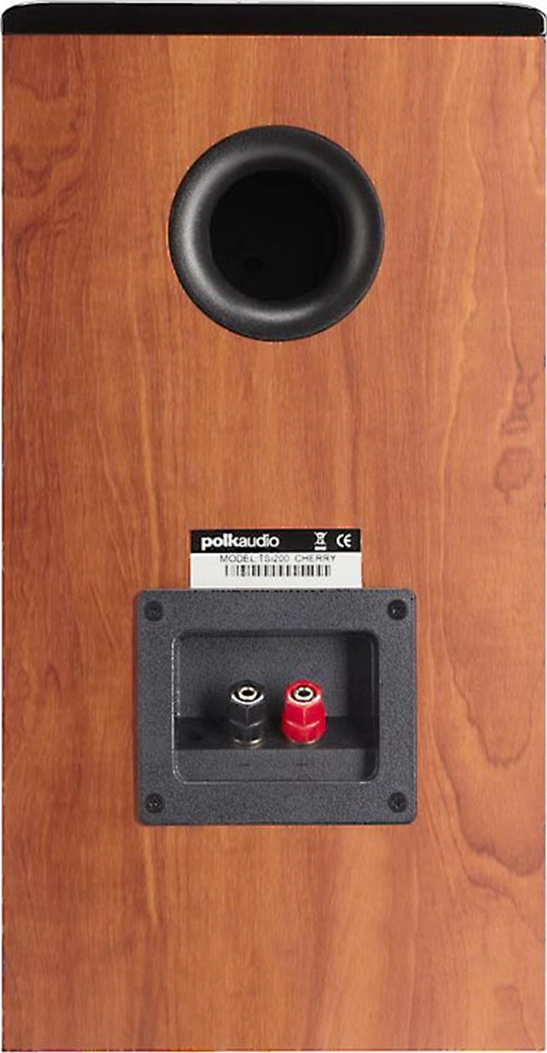 POLK AUDIO TSi200 5.25" 2-Way Bookshelf Speaker Cherry Pair