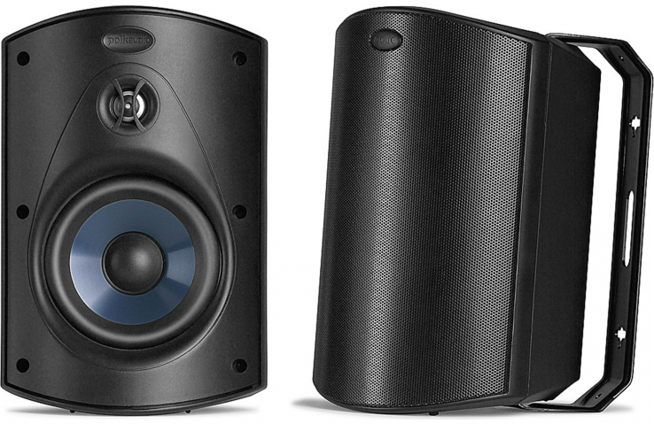 POLK AUDIO Atrium 5 PAIR 5" 2-Way Outdoor Speaker Black