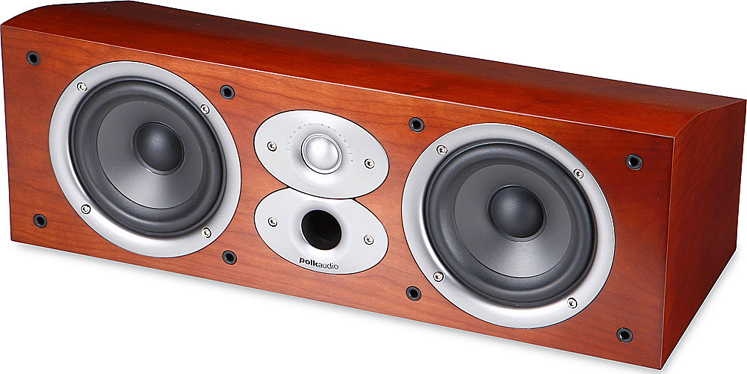 POLK AUDIO CSi A4 5.25" 2Way Center Channel Speaker Cherry