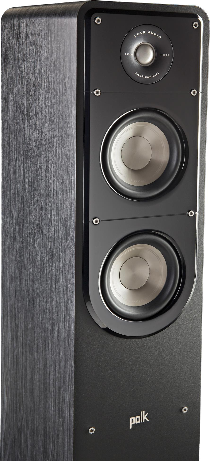 POLK AUDIO Signature S55 6.5" Floorstanding Speaker Black