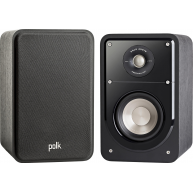 POLK AUDIO Signature S15 5.25" 2-Way Bookshelf Speaker Black Pair