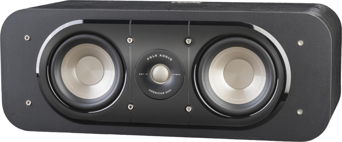 POLK AUDIO Signature S30 5.25" 2-Way Center Channel Speaker Black