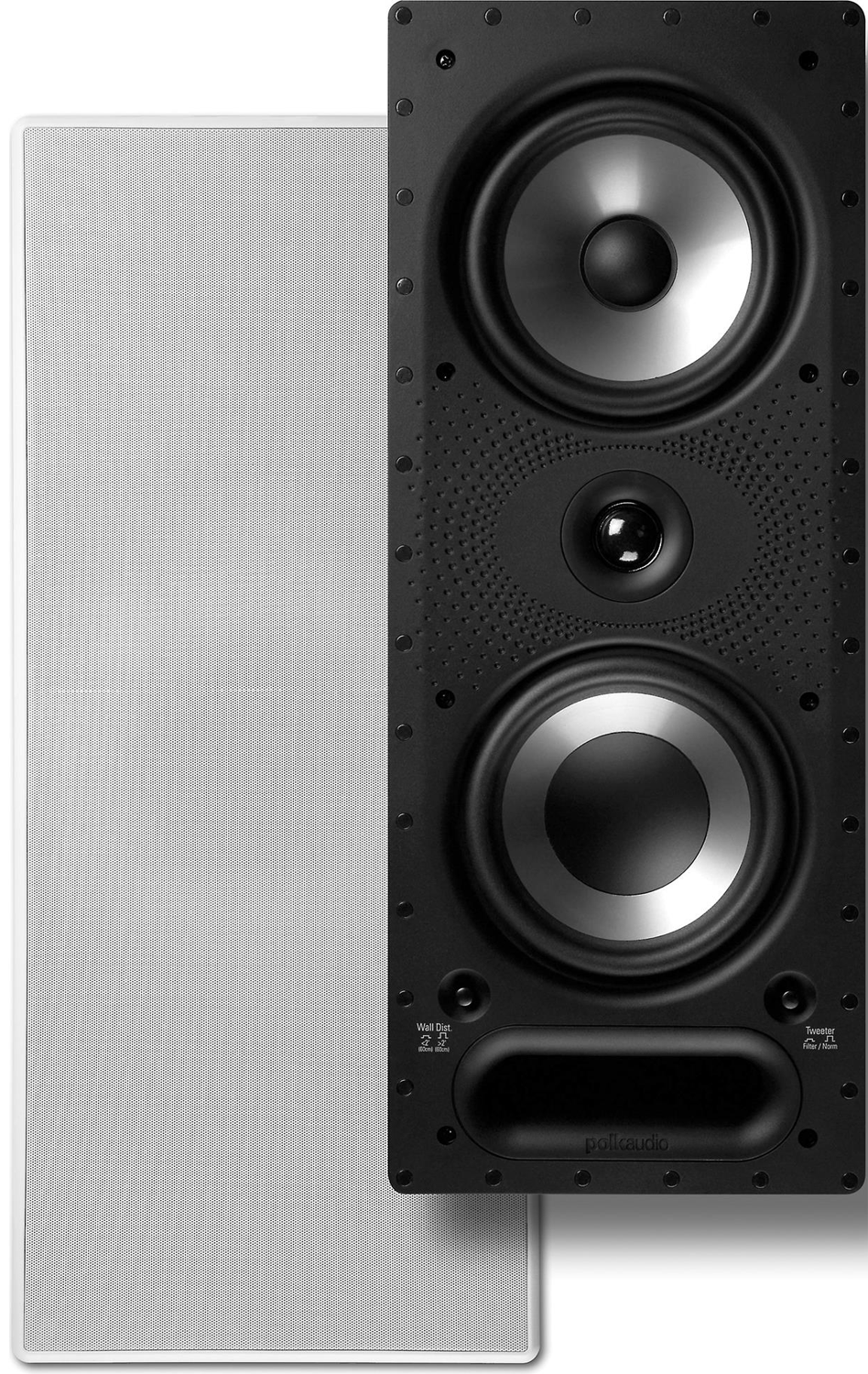 POLK AUDIO 265-RT 6.5" 2-Way In-Wall LCR Speaker Each | Accessories4less