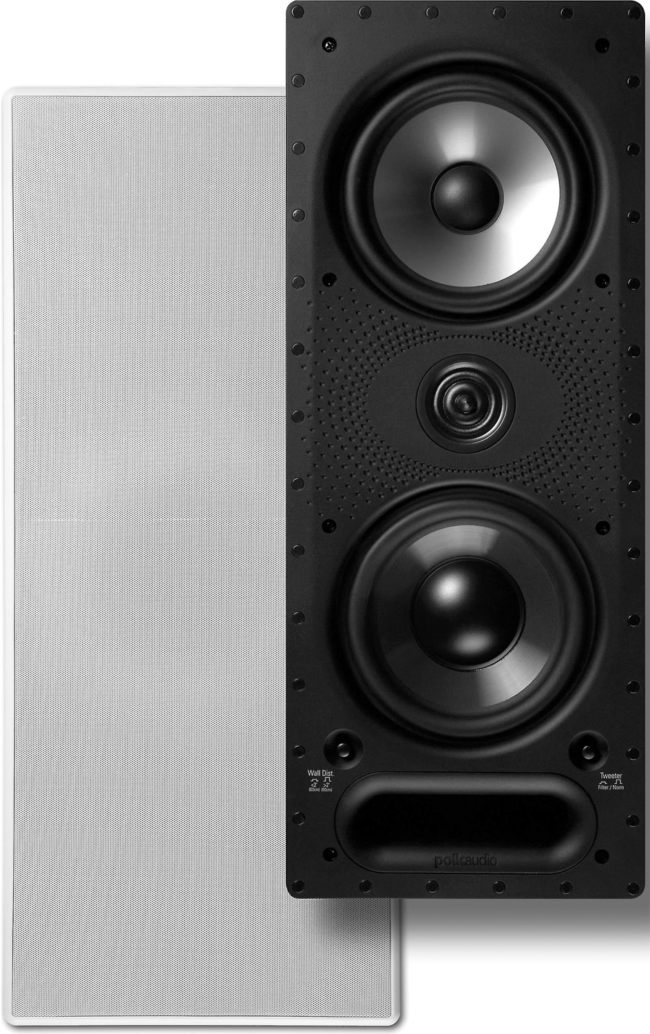 POLK AUDIO 265LS EACH 6.5" 2Way InWall LCR Speaker Accessories4less