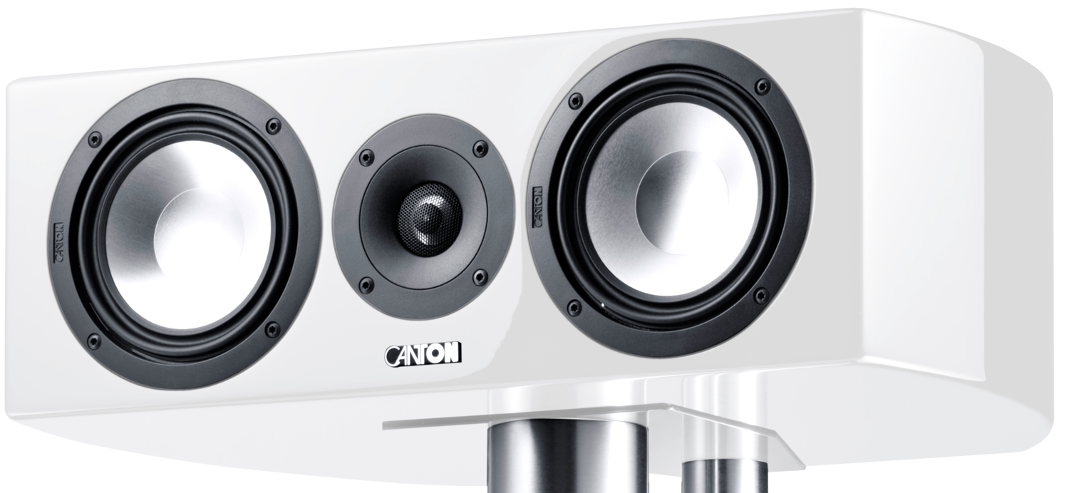 white center channel speaker