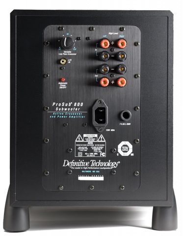 DEFINITIVE TECHNOLOGY PROSUB 800 8