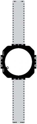 FOCAL Focal 100ICW8 EACH Preconstruction Mounting Bracket