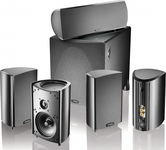 DEFINITIVE TECHNOLOGY NEW PROCINEMA 800 5.1 Home Theater Speaker System