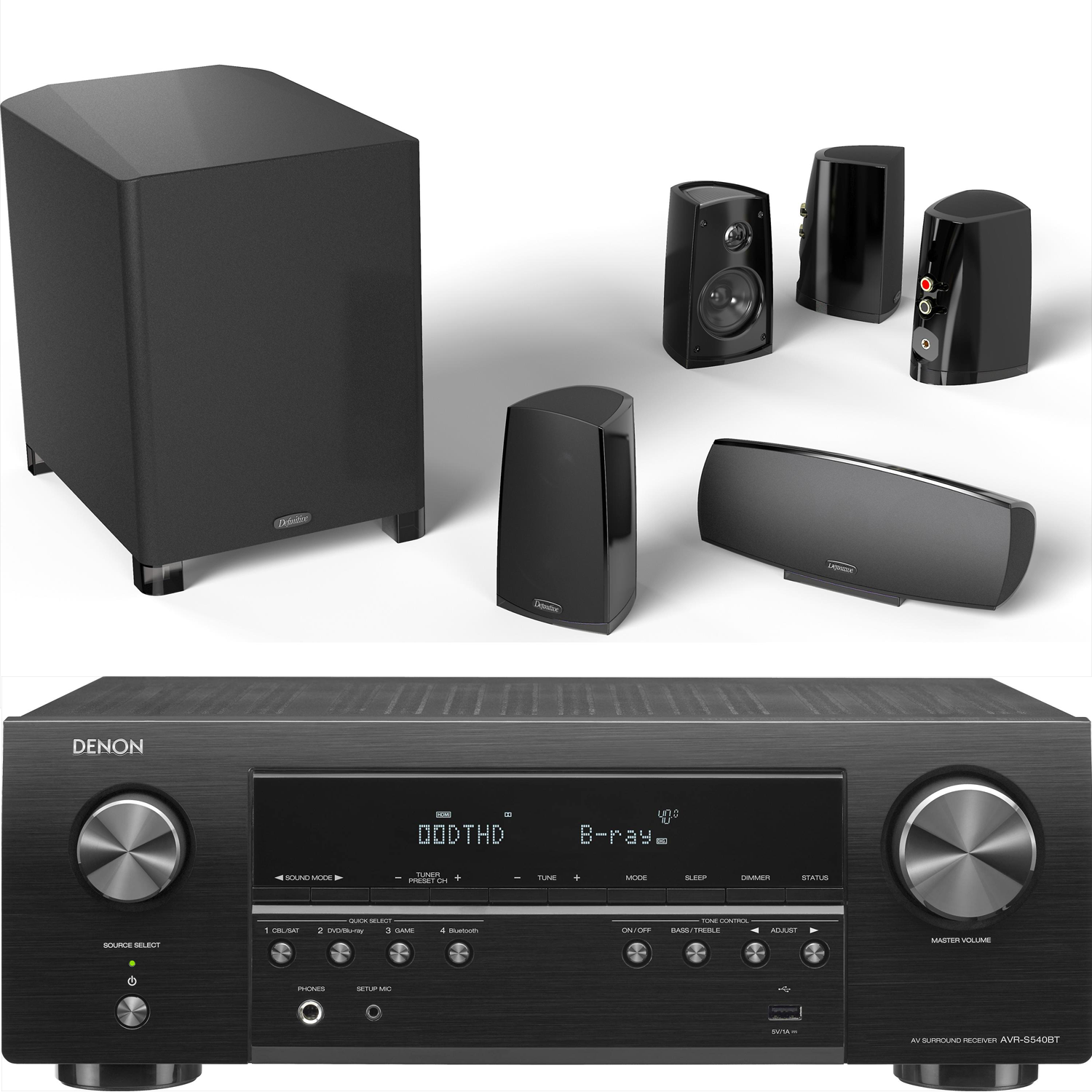 Denon AVR-1312 5.1 Channel AV Home Theater Receiver Discontinued by Manufacturer 