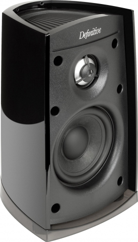 DEFINITIVE TECHNOLOGY ProMonitor 400 PAIR 3.5" Compact Bookshelf Speaker Black 