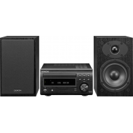 DENON NEW D-M41 CD/FM Micro Desktop Stereo System w/Bluetooth®
