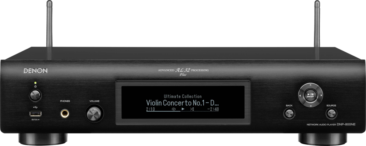 DENON DNP-800NE Network Audio Player with Wi-Fi and Bluetooth