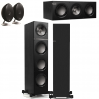 KEF KEF 5 Speaker Bundle Package Q700 Q600c and free E301 rear surrounds!