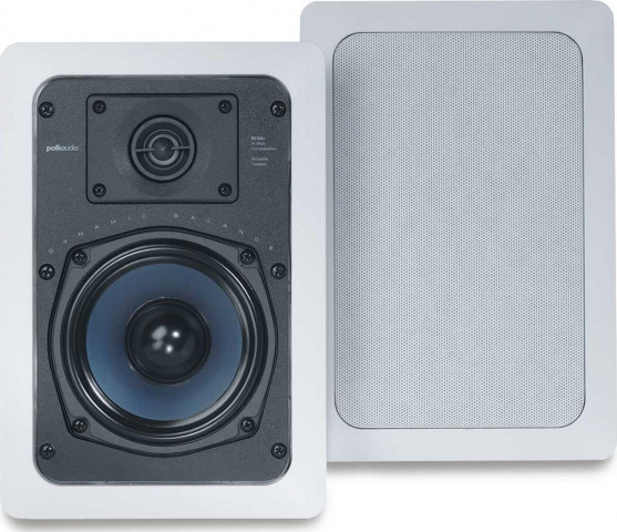 POLK AUDIO RC55i PAIR 5.25" 2-Way In-Wall Speakers