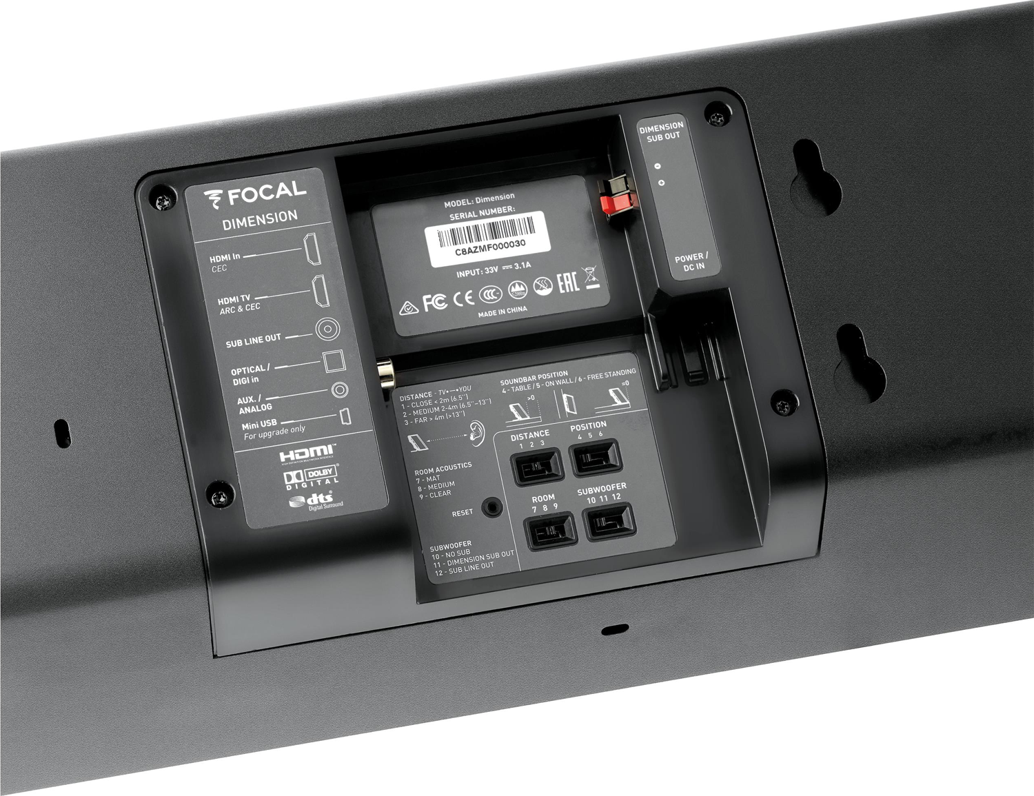 focal dimension 5.1 soundbar
