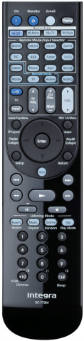 INTEGRA NEW  RC-770M Genuine OEM Remote Control for DTR/DHC-40.2