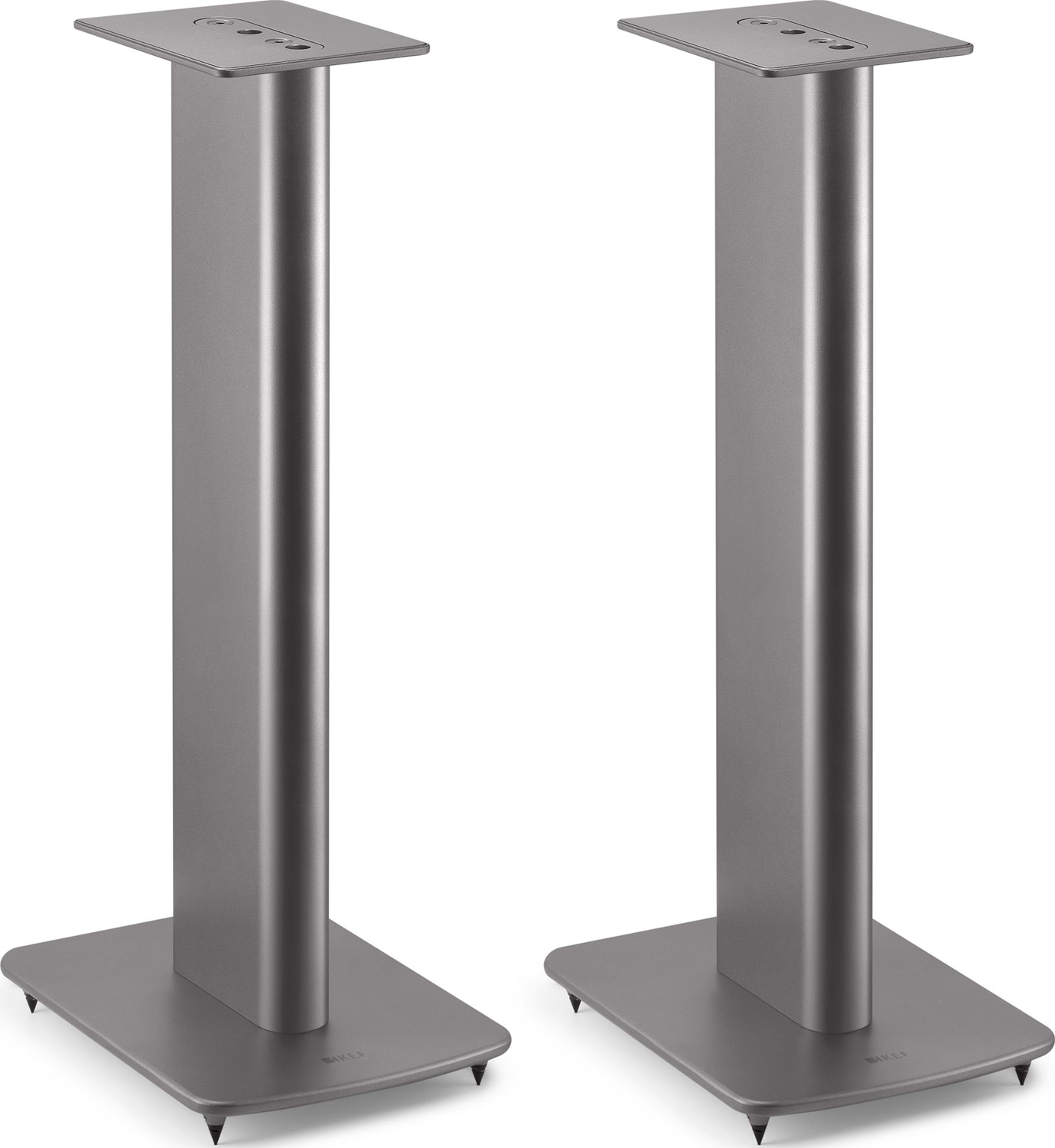 KEF Performance LS50 Speaker Stands Titanium Pair Accessories4less
