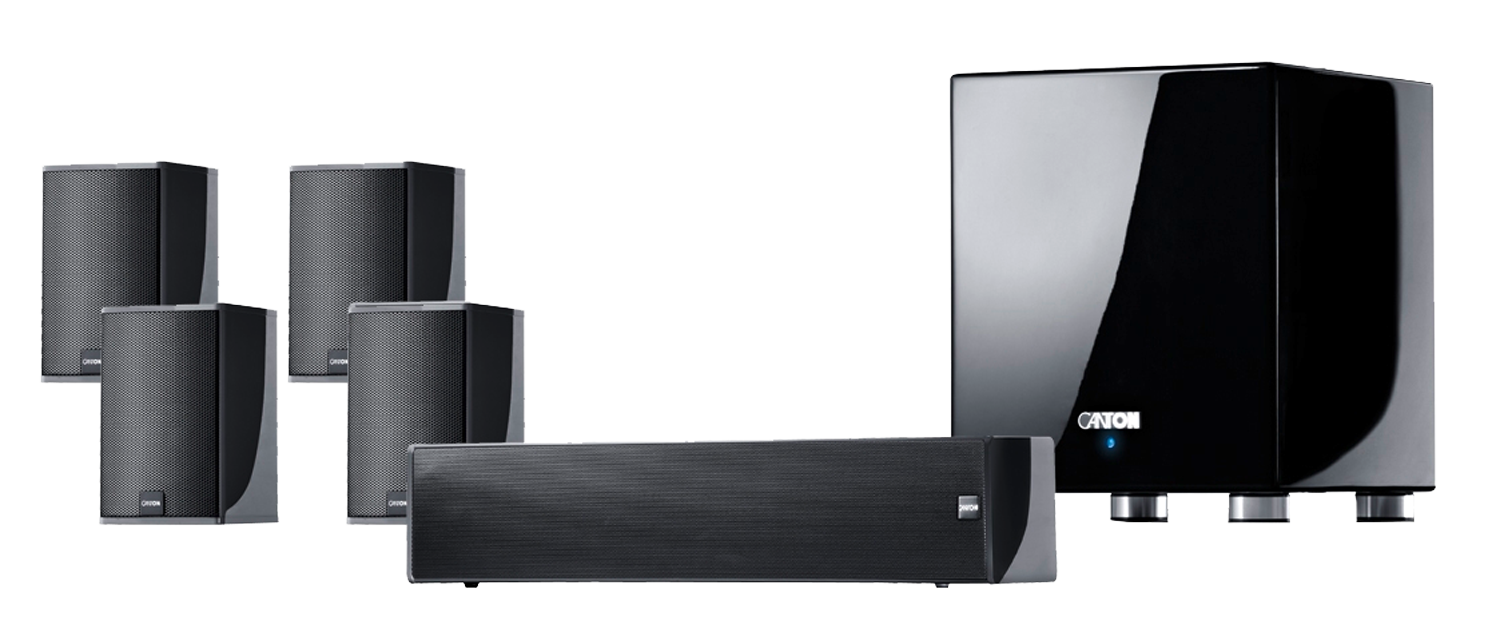 CANTON Movie 1505 5.1 Home Theater Speaker Package Black ... Speakers should be heard and not seen.