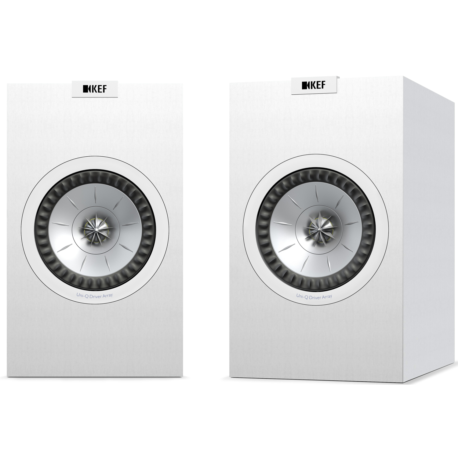 KEF Q350 6.5" 2Way Bookshelf Speaker White Pair Accessories4less