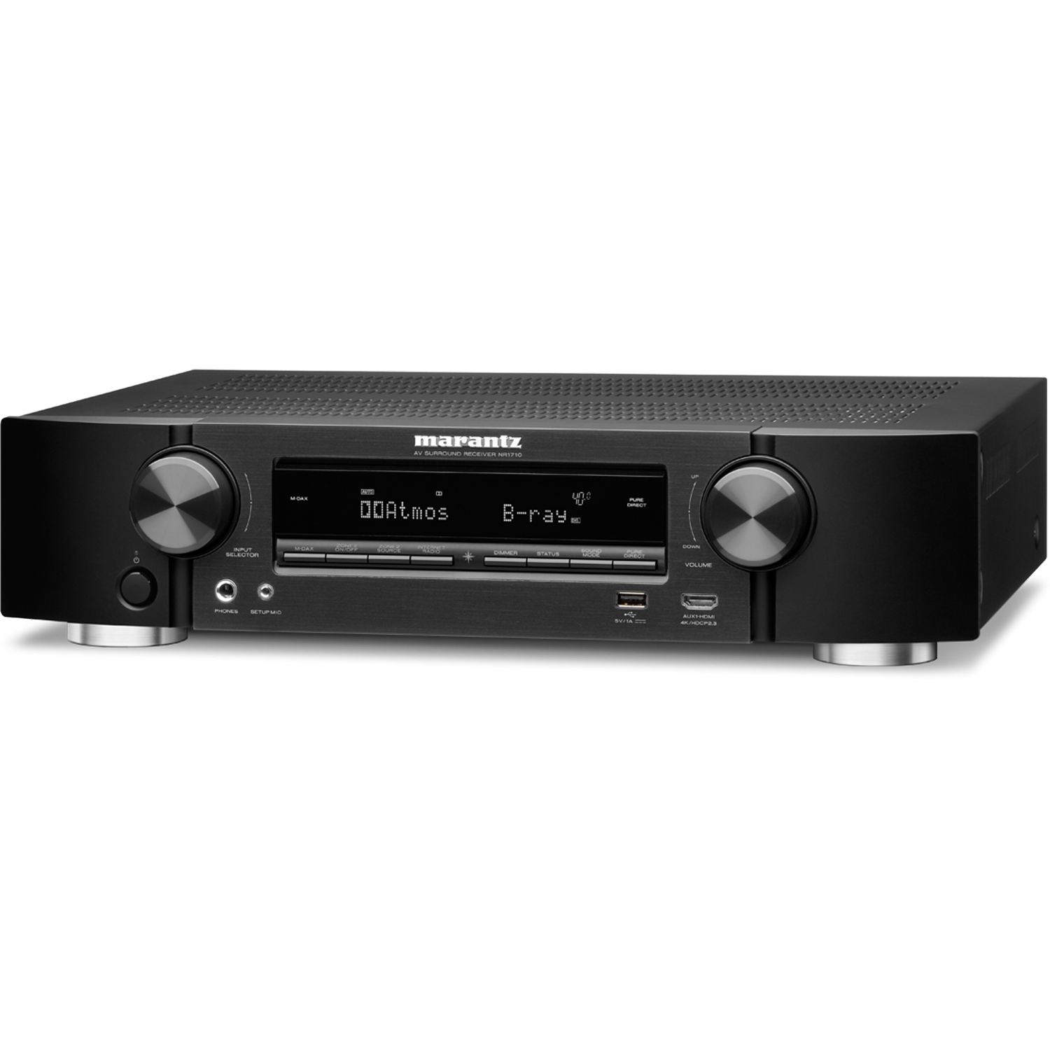 Marantz Nr1710 Slim 7 2 Ch X 50 Watts A V Receiver W Heos