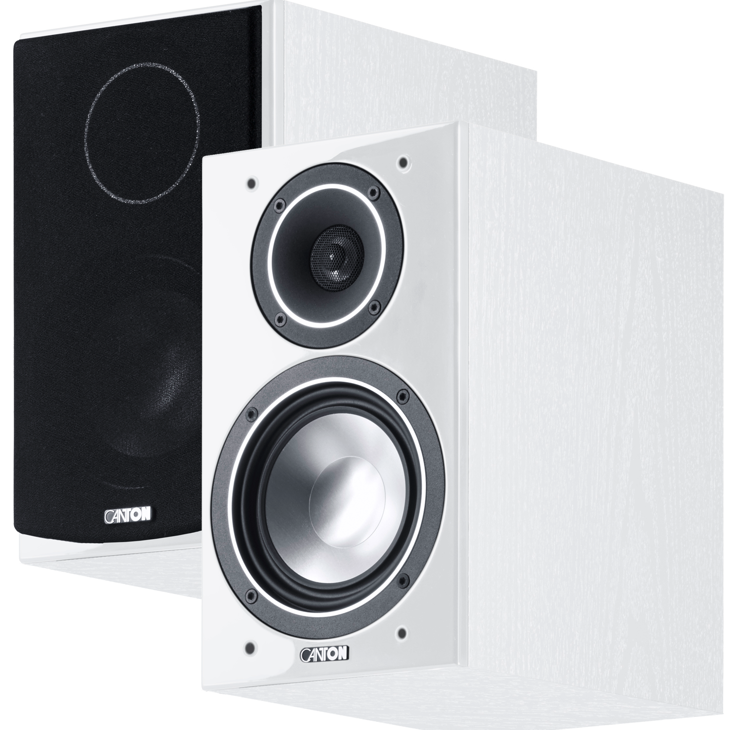 Canton Chrono 512 6 2 Way Bookshelf Speaker White Pair