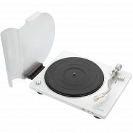 DENON DP-450USB Semi Auto Turntable w/ Pre-Amp & USB White