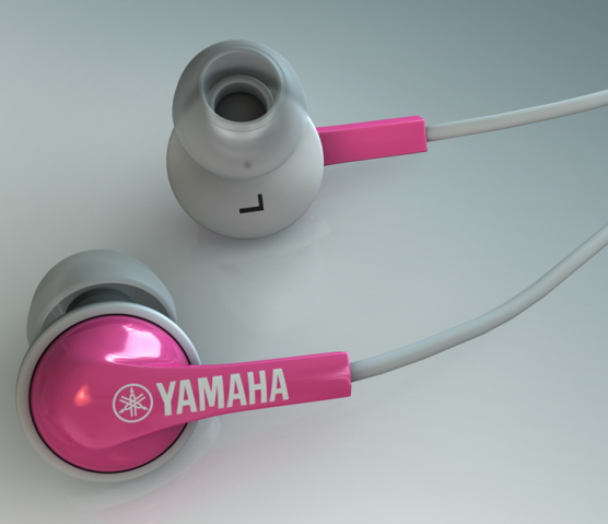 YAMAHA EPH-C200 In-ear Headphones Pink NEW