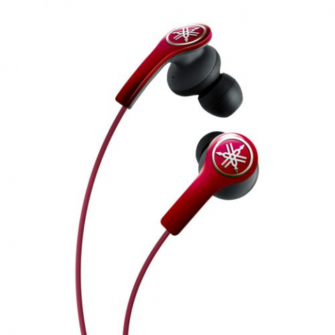 YAMAHA NEW EPH-M200 In-ear Headphones w/Remote & Mic Red 