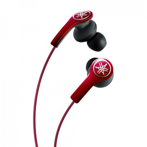 YAMAHA NEW EPH-M200 In-ear Headphones w/Remote & Mic Red