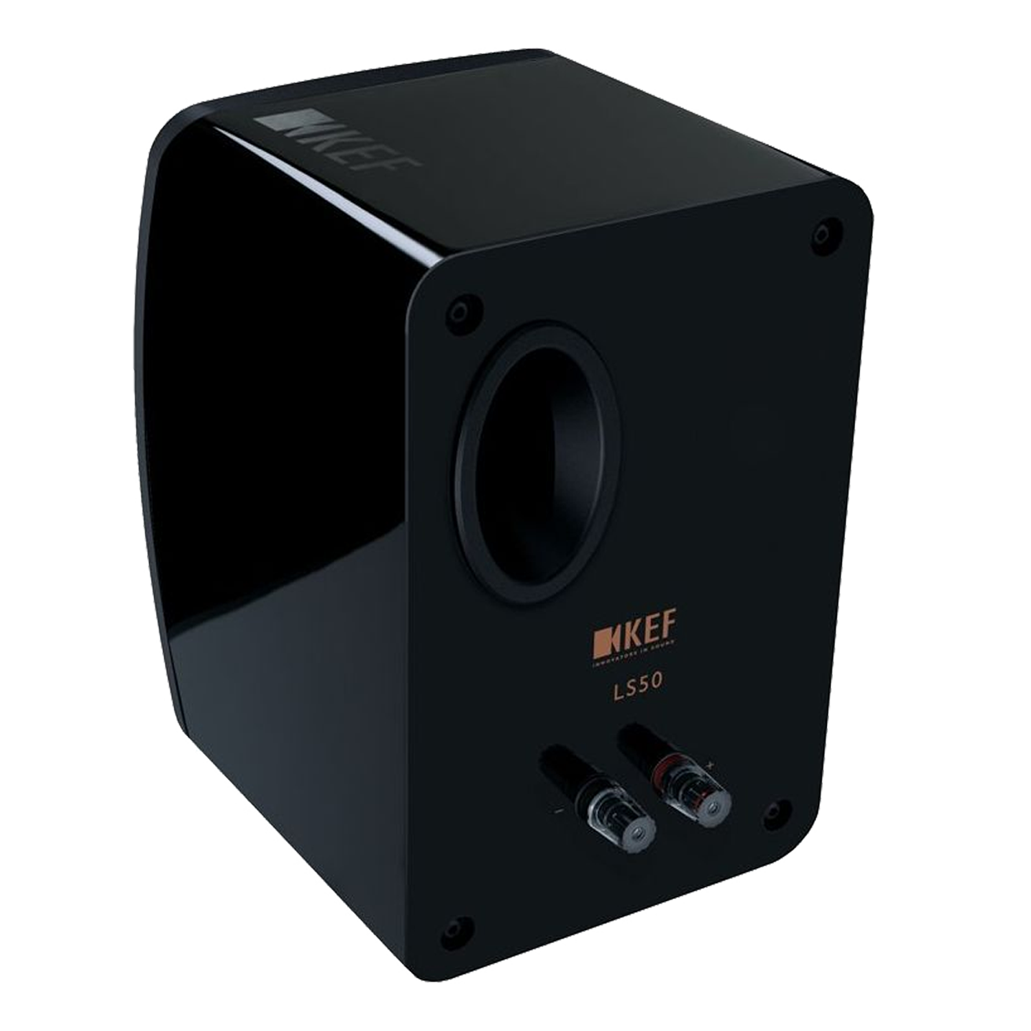 KEF LS50 5.25" 2Way High Gloss Black Each SINGLE SPEAKER (1