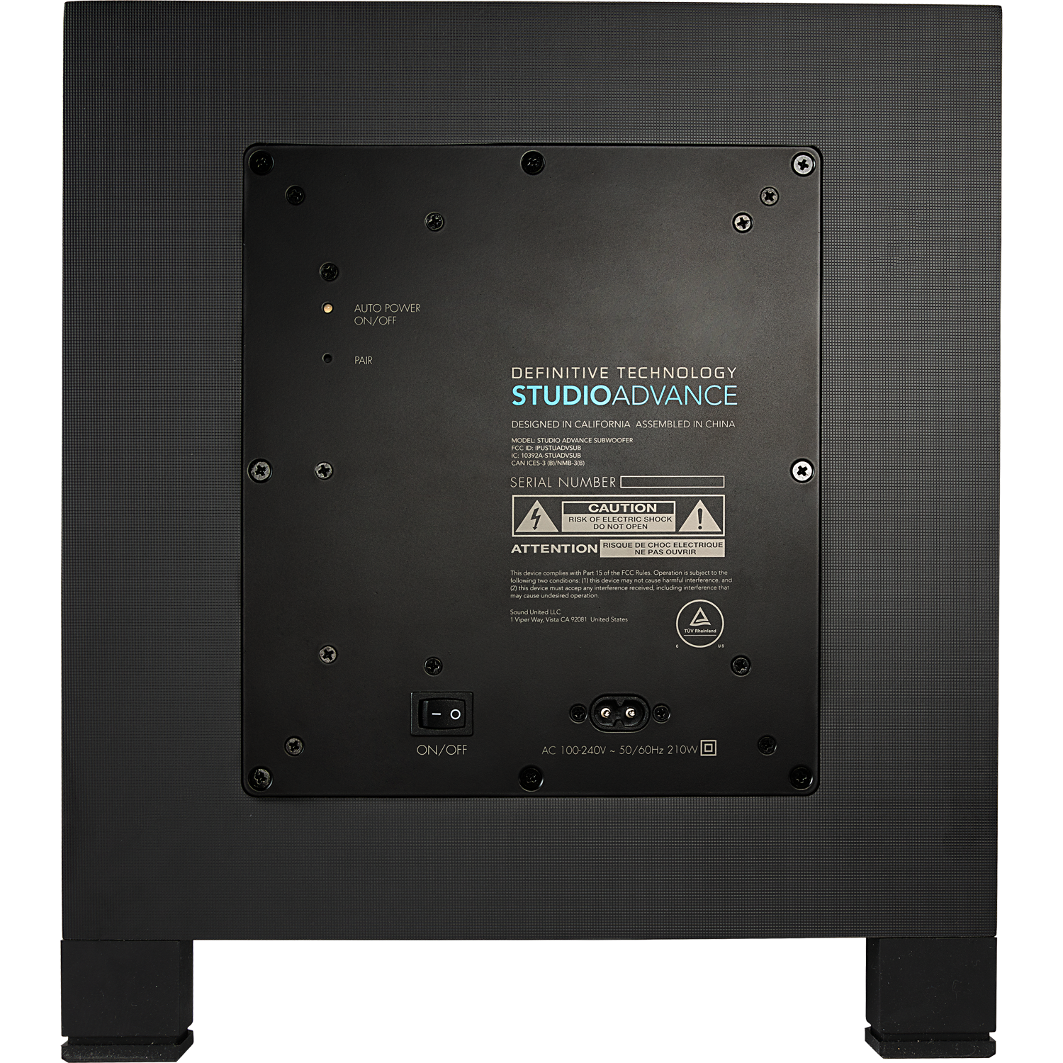 subwoofer definitive technology