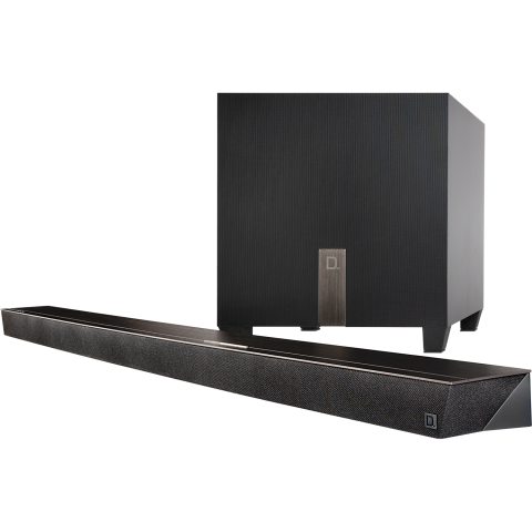DEFINITIVE TECHNOLOGY Studio Slim 3.1 Soundbar w/Wireless Subwoofer Chromecast Built-in