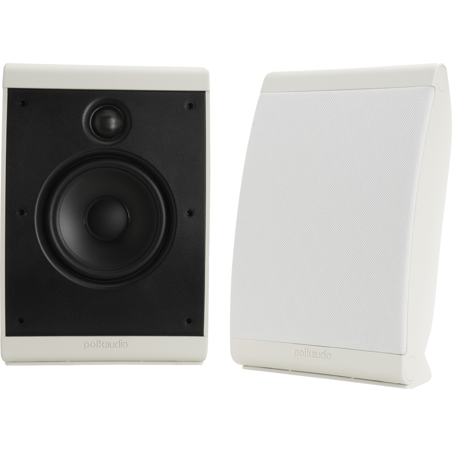 POLK AUDIO OWM3 MultiPurpose Home Theater Speaker White Pair