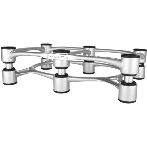 ISOACOUSTICS Aperta 300 Speaker Isolation stands Silver 