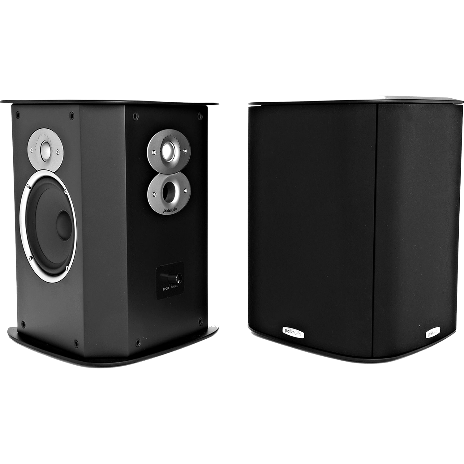 POLK AUDIO FXi A6 Bipole Surround Loudspeaker Black Pair Accessories4less
