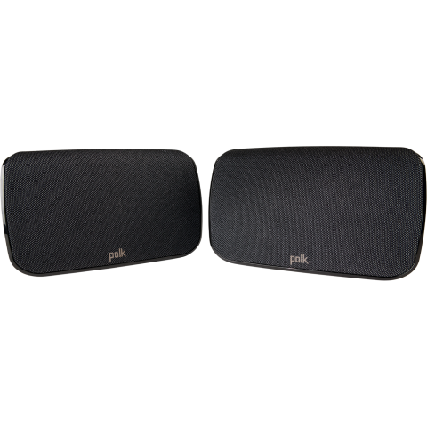 POLK AUDIO SR1 Wireless Rear Surround Speakers for MagniFi MAX Sound Bar System Black Pair