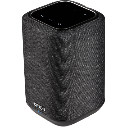 DENON Home 150 Wireless Powered Speaker w/ HEOS, Bluetooth, and AirPlay 2 Black