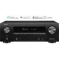 DENON NEW AVR-X1600H 7.2-Ch x 80 Watts A/V Receiver w/HEOS