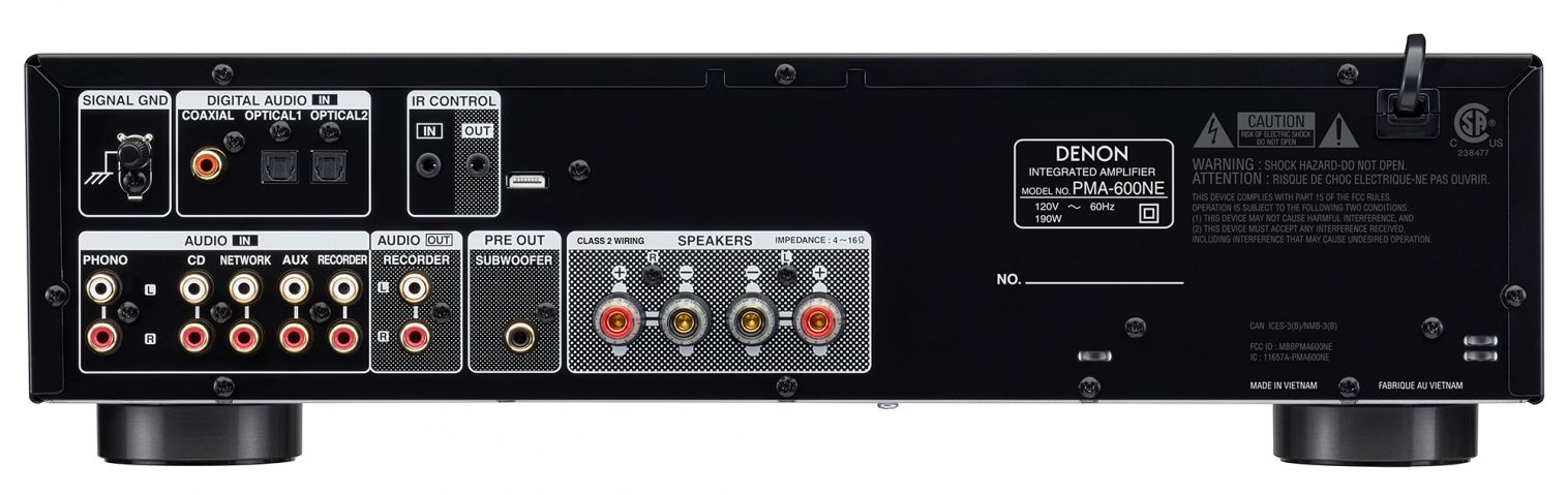 DENON PMA-600NE Integrated Amplifier w/built-in DAC | Accessories4less