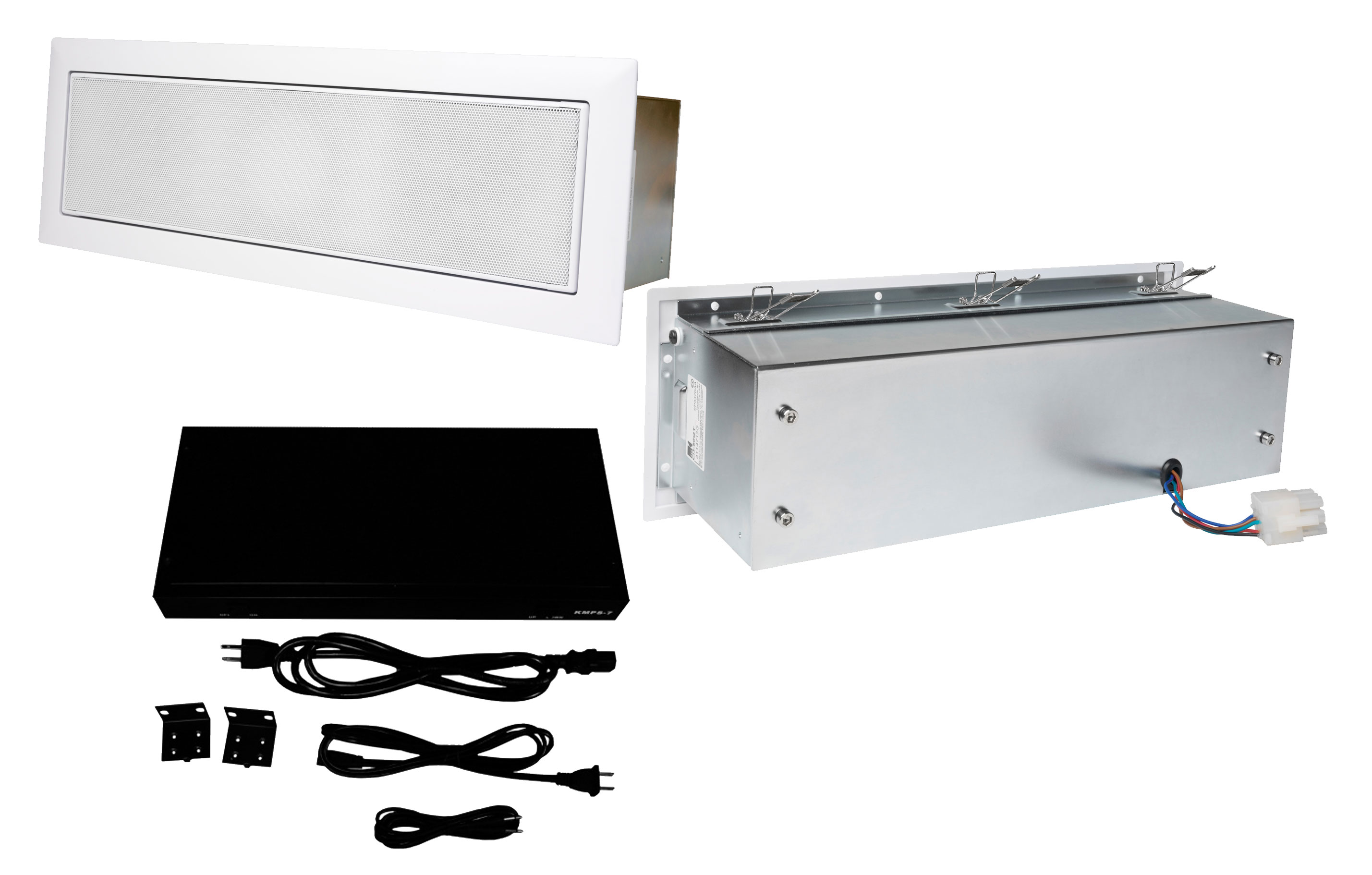 KEF Ci380 QT PAIR & KMPS7 Motorized InCeiling Speaker Kit Accessories4less