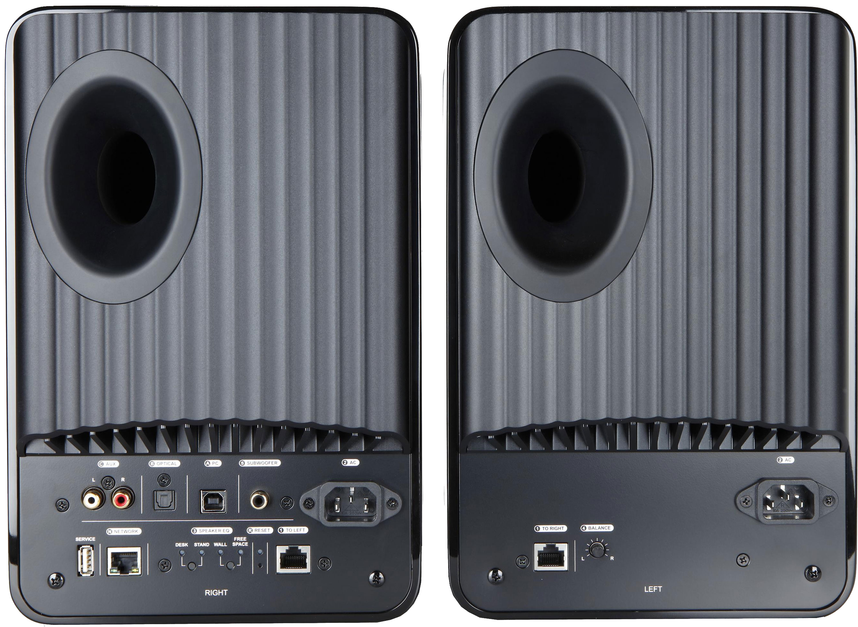 KEF LS50 5.25" Wireless 2Way Mini Monitor Nocturne Edition Pair
