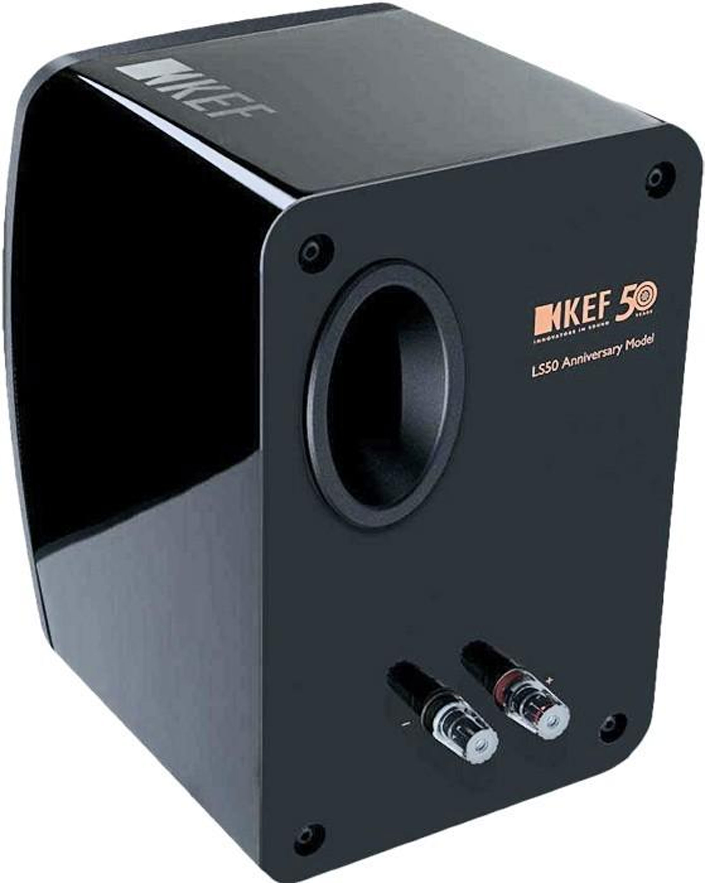 KEF LS50 50th Limited Anniversary Edition Black Pair NEW Accessories4less