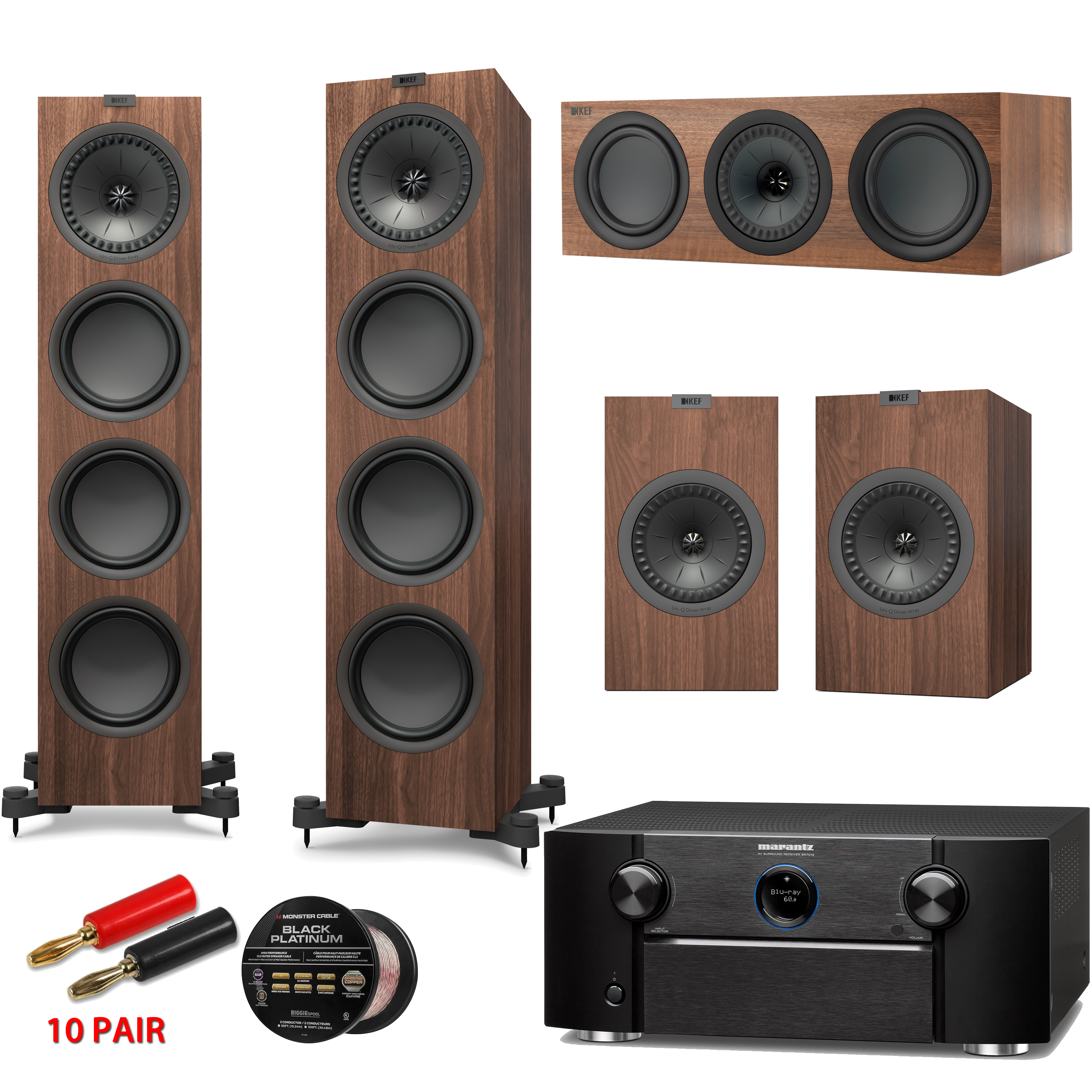 Line Speaker Package w/ Marantz SR7013 